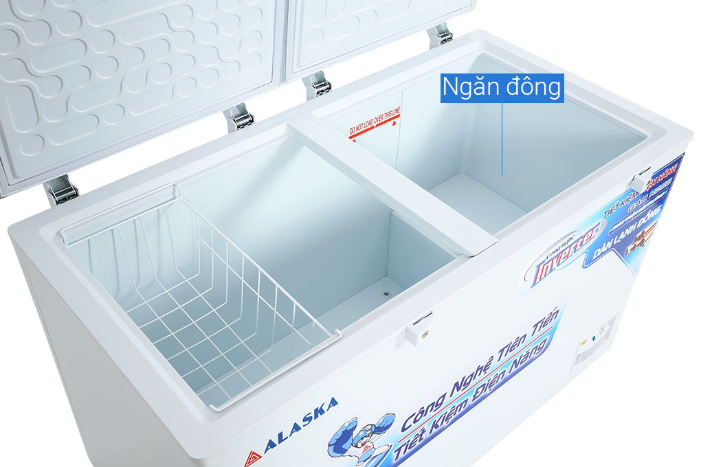 Tủ đông Alaska Inverter 419 lít HB 550CI