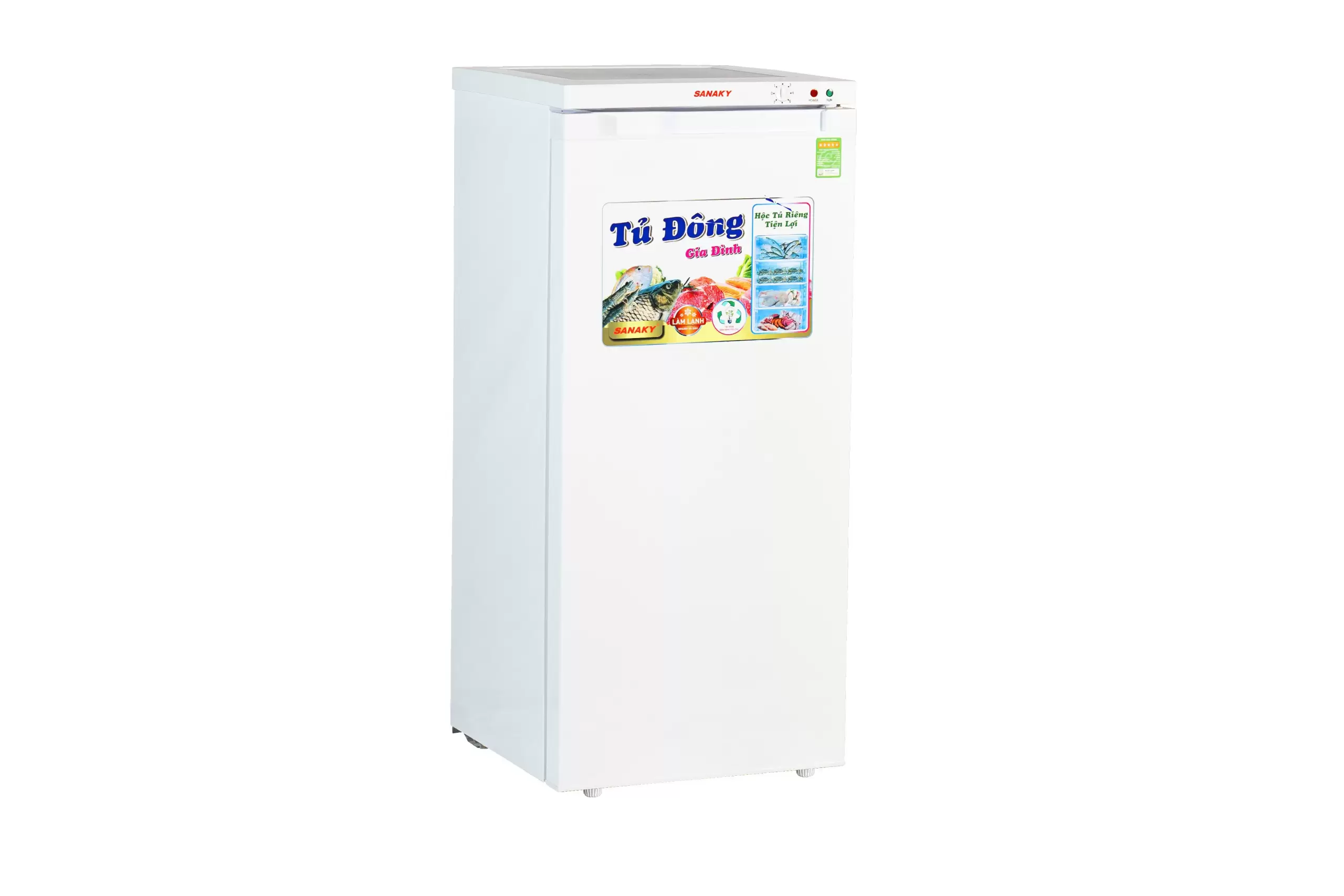 Tủ đông đứng Sanaky Inverter VH-160VD3 118 lít