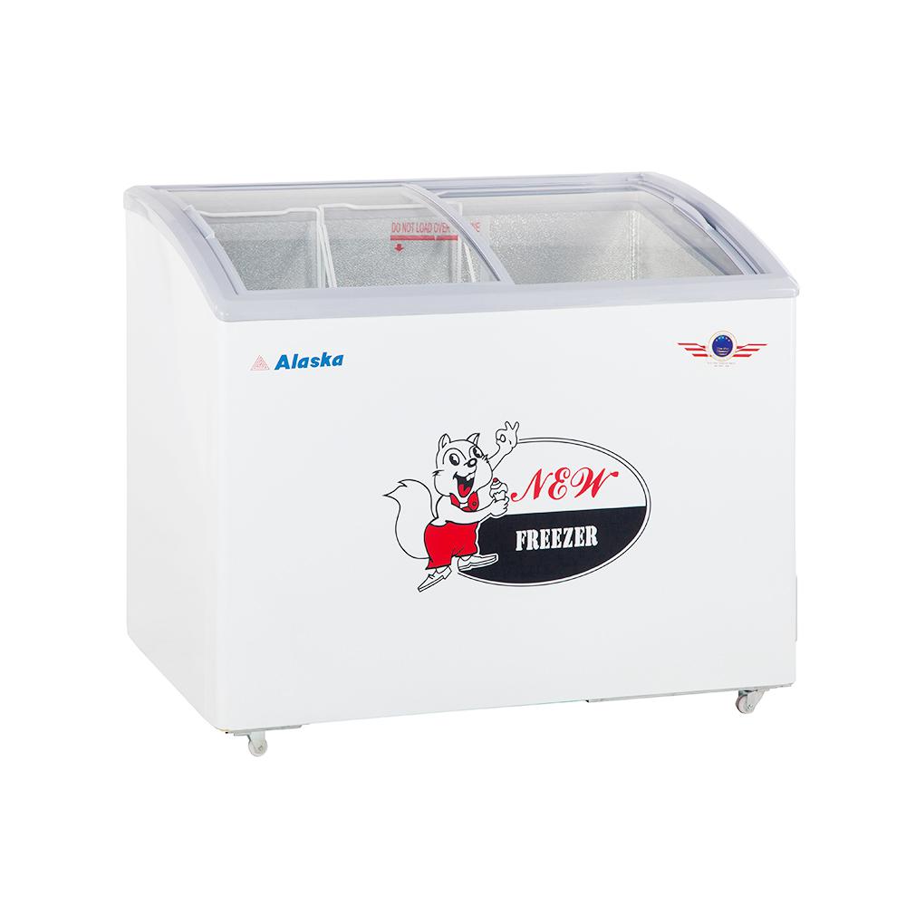 TỦ ĐÔNG KÍNH CONG ALASKA SD-501Y