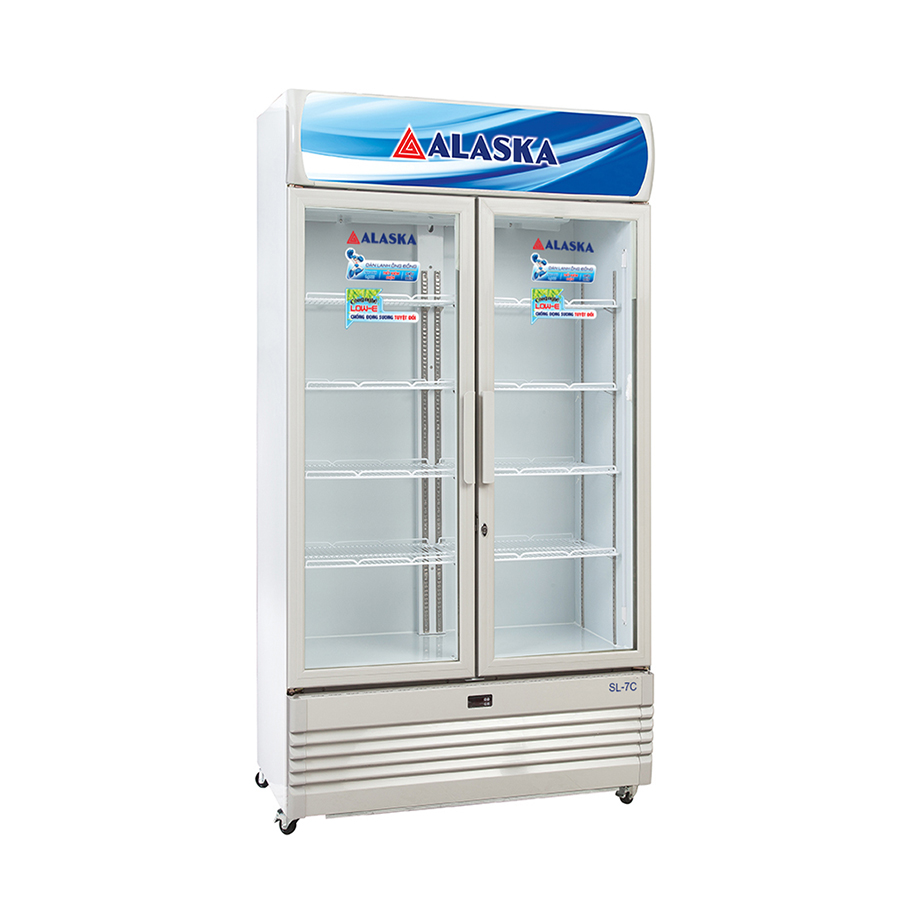 Tủ mát Alaska SL-7C, dung tích 700 lít, dàn lạnh Đồng