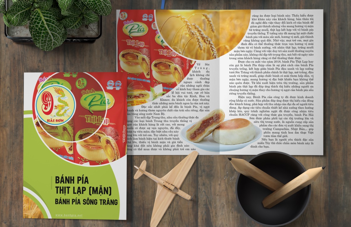 bánh pía thịt lạp hải sơn