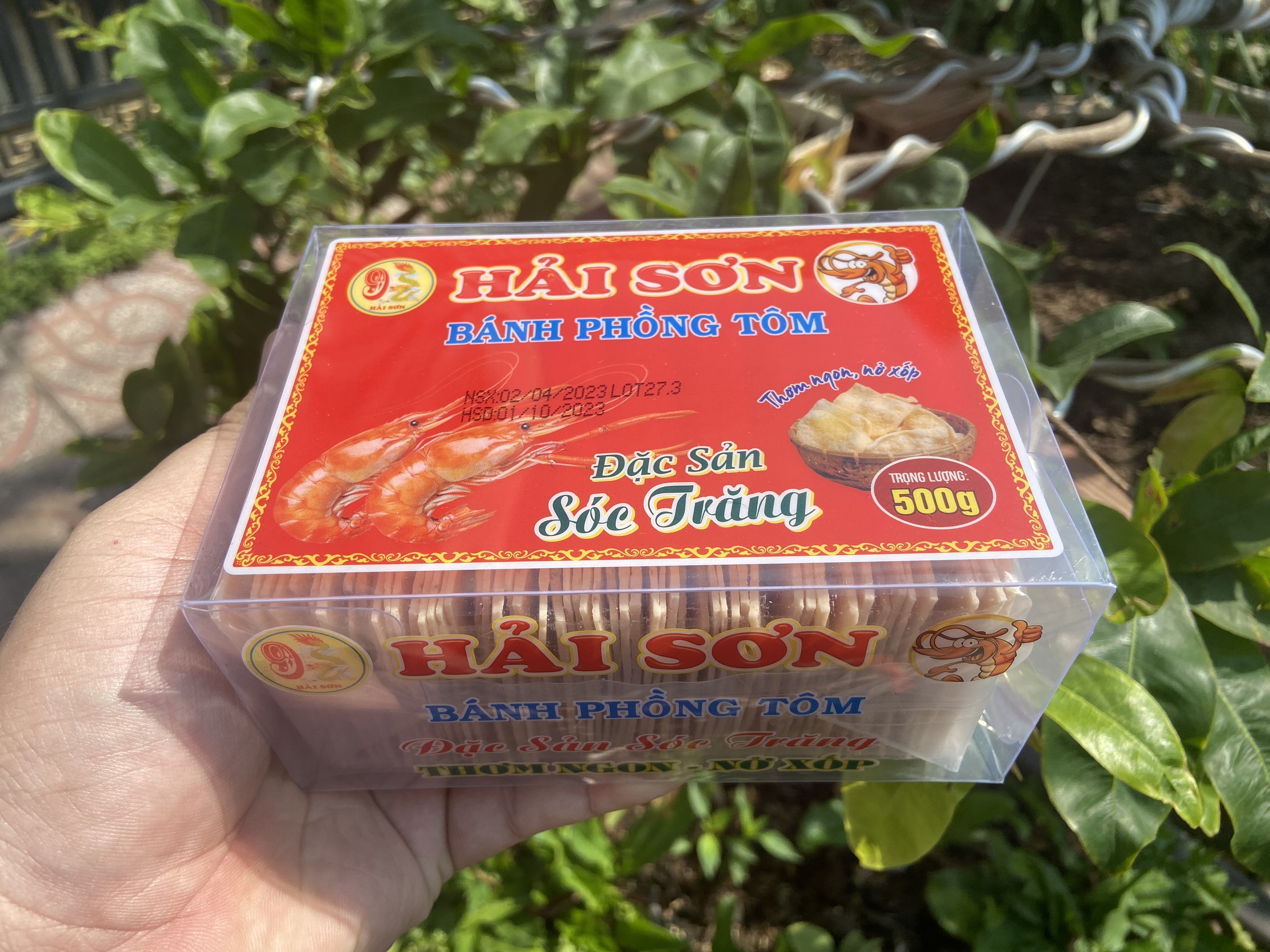 bánh phồng tôm hải sơn