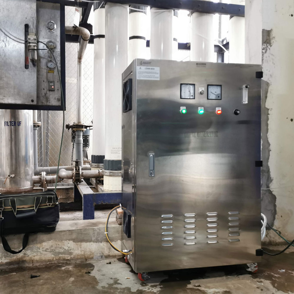 Máy Ozone Xử Lý Nước Sau Lọc RO - Dự Án URC Hà Nội | BKIDT