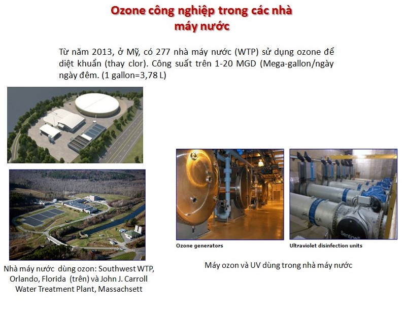 Xử lý nước bằng máy ozone công nghiệp