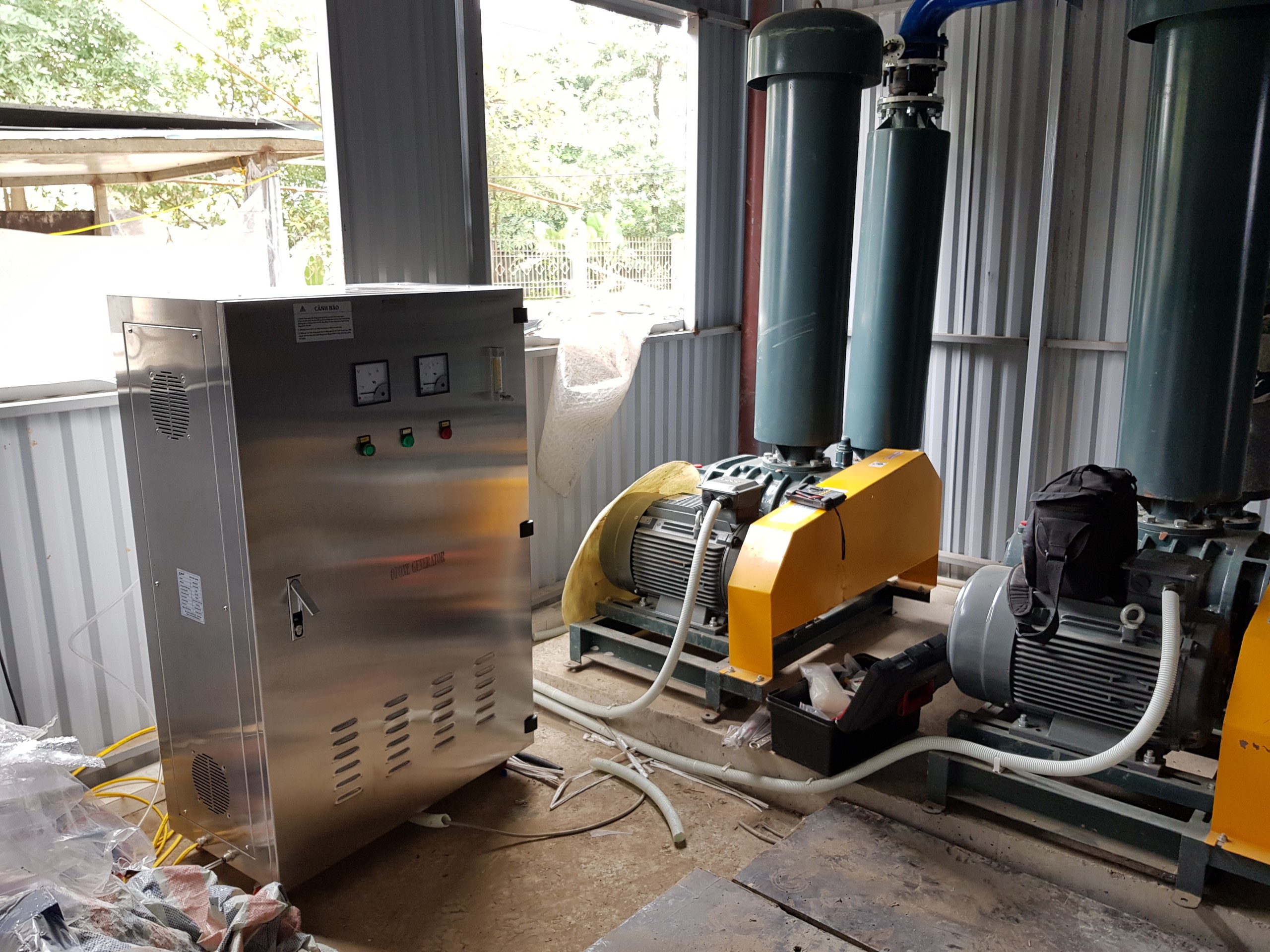 Ứng dụng ozone trong xử lý nước công nghiệp
