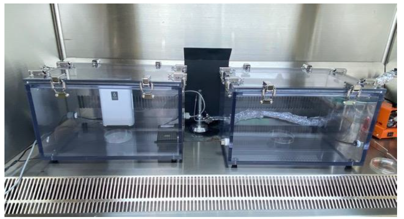 Thí nghiệm ozone vô hiệu hóa Covid-19