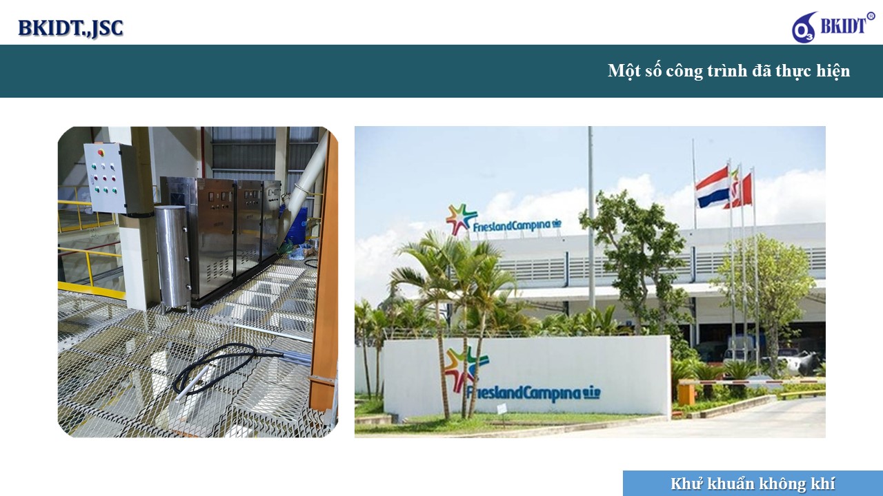 Ozone loại bỏ mùi và vị khó chịu trong nước