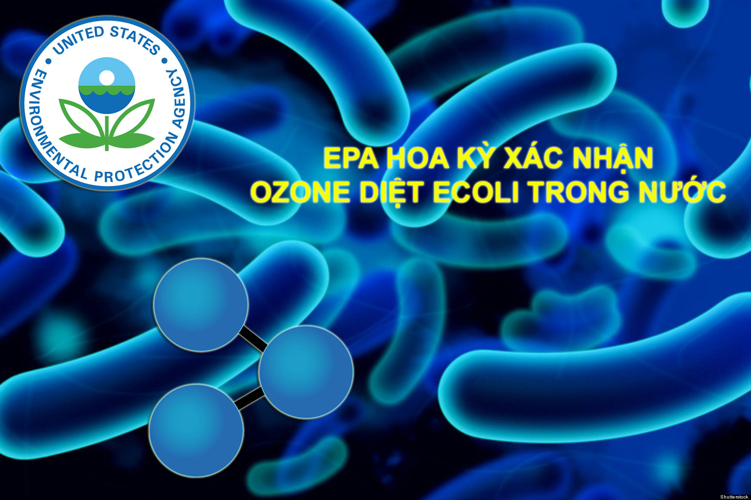 EPA và ozone diệt E.coli