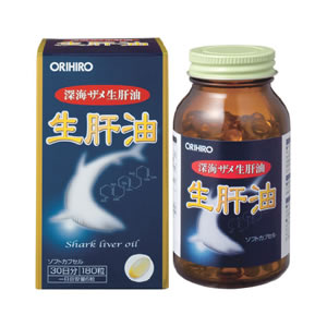 Dầu gan cá mập Orihiro 180 viên