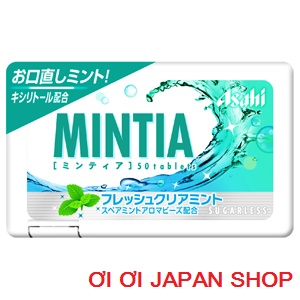 Kẹo ngậm Mintia bạc hà (Made in Japan)