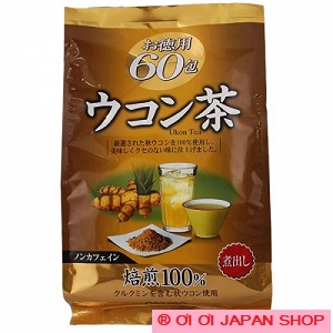 ORIHIRO Turmeric Tea Ukon Cha Non-caffeine 60 Pack for health care from Japan