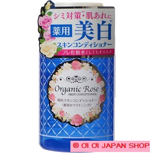 Nước hoa hồng Meishoku organic rose whitening skin conditioner 200ml