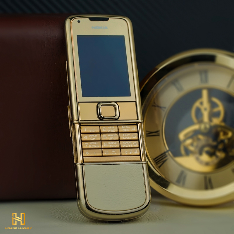 Nokia 8800 Gold nguyên bản da trắng 35 triệu