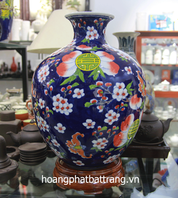 Bình phong thủy Dơi đào