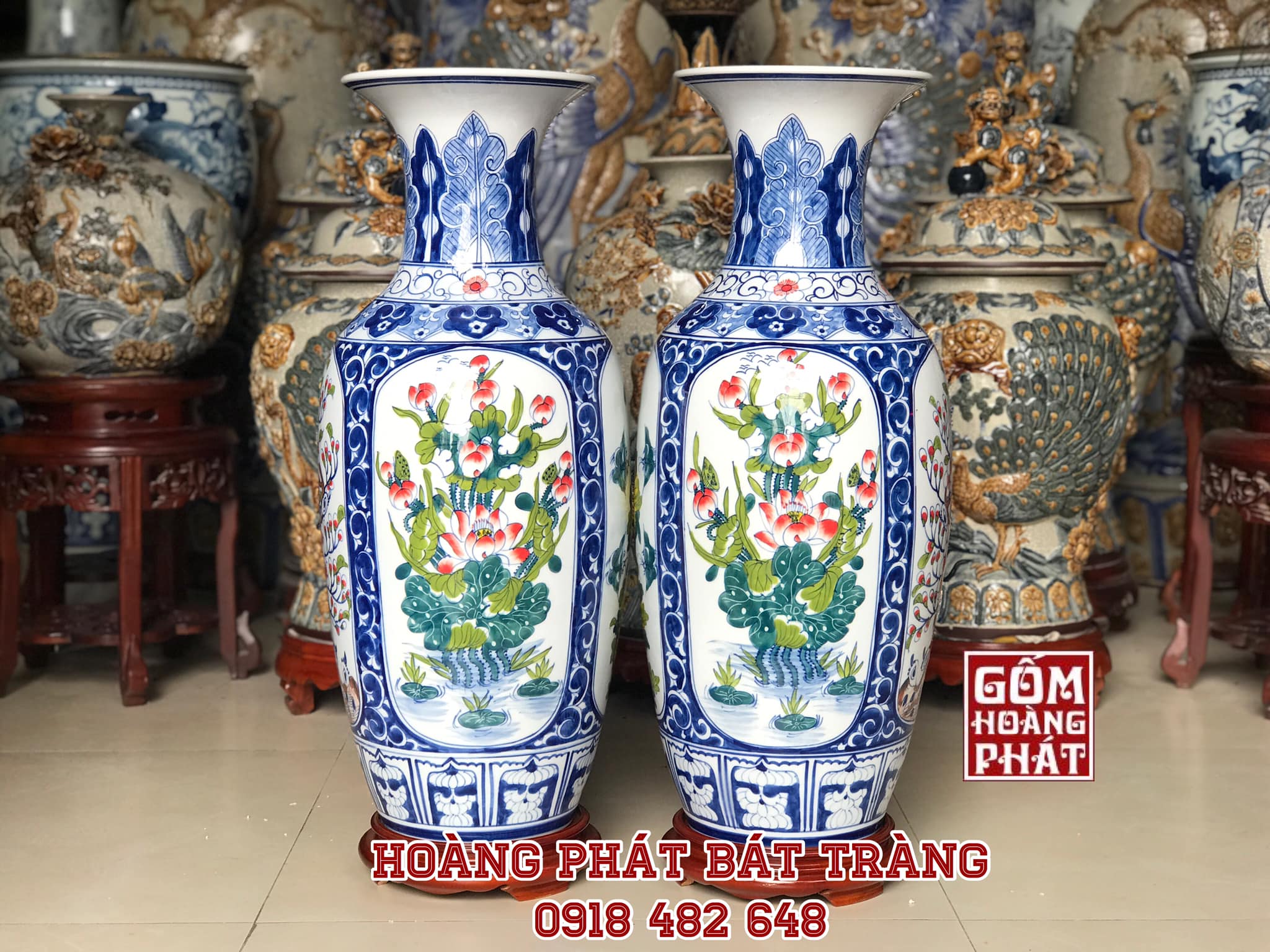 Tiểu lộc bình tứ quý Xuân Hạ Thu Đông TLB13 37