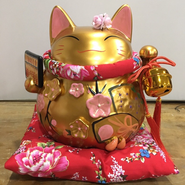 Mèo vàng may mắn MANEKI NEKO SP4899 (kèm sạc và đệm)