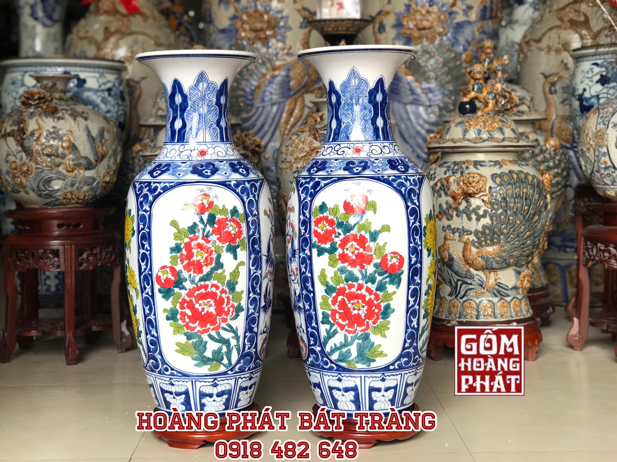 Tiểu lộc bình tứ quý Xuân Hạ Thu Đông TLB13 25