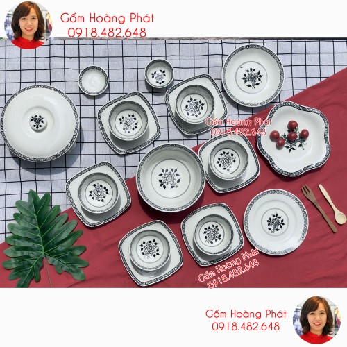 mẫu bát đĩa đẹp cho khách sạn