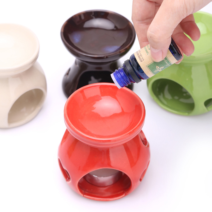  Đèn đốt tinh dầu bằng nến trái tim - Gốm sứ Bát Tràng 004