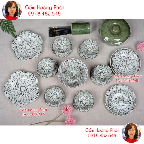 chuyên bát đĩa nhà hàng