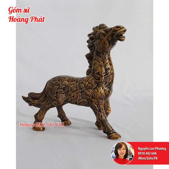 Tượng linh vật tuổi Ngọ - bộ 12 con giáp