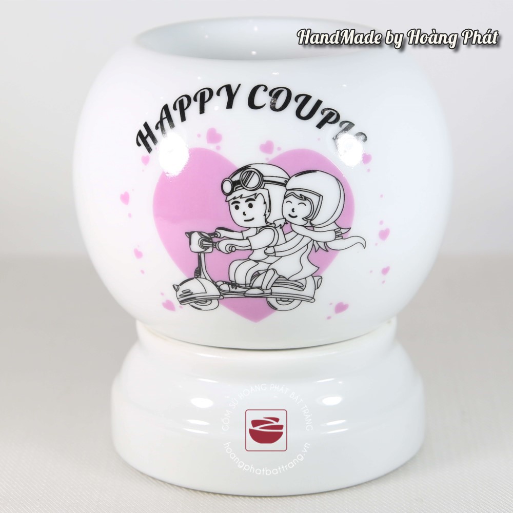 Đèn xông tinh dầu Cặp đôi Happy couple SP286