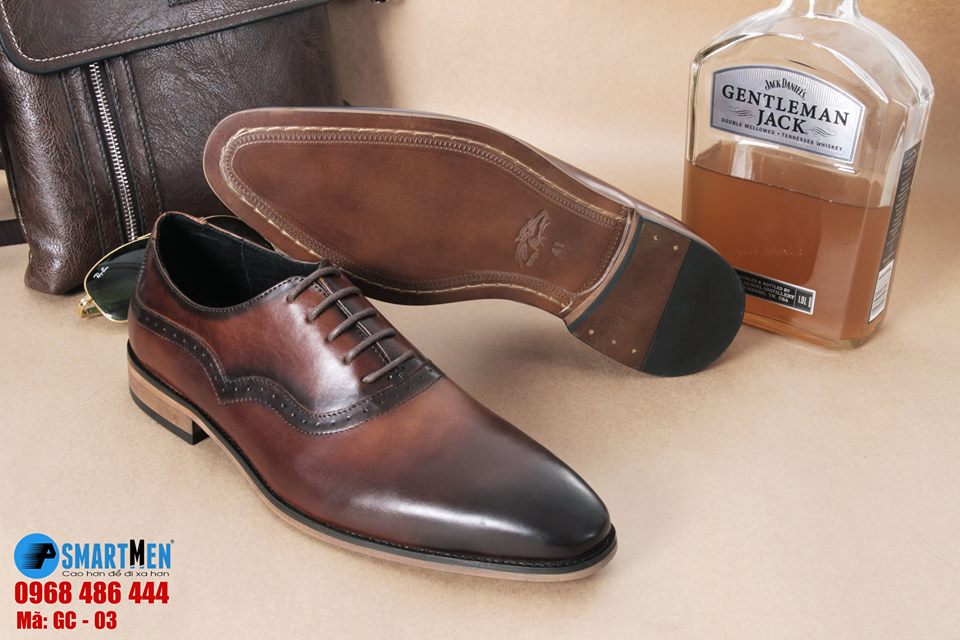 giày tây nam cao cấp smartmen