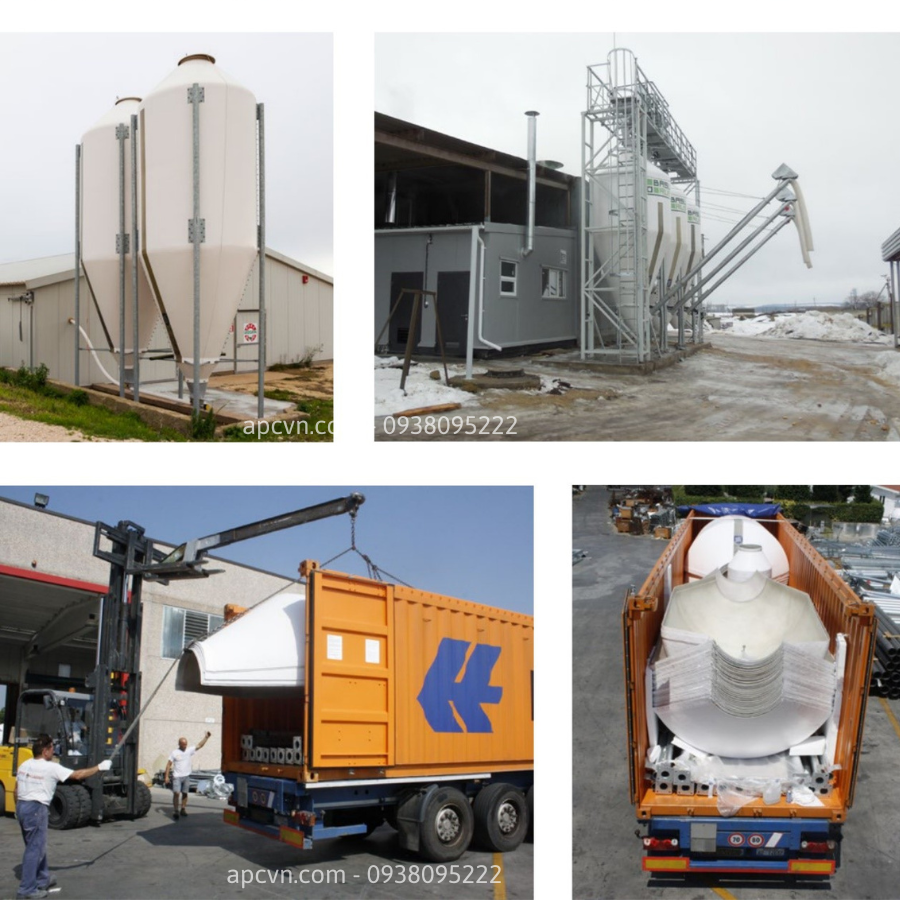 SILO CHỨA THỨC ĂN SILO CHỨA THỨC ĂN