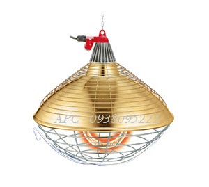 Đèn sưởi hồng ngoại - Bộ chao đèn Interheat Đèn sưởi hồng ngoại - Bộ chao đèn Interheat