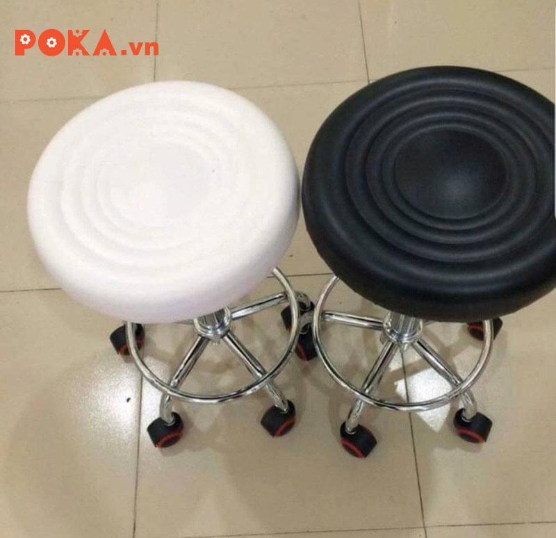 Hình Ảnh Lắp Đặt Bàn Giao 20 Ghế Xoay Spa Có Bánh Xe Spa Phú Thọ