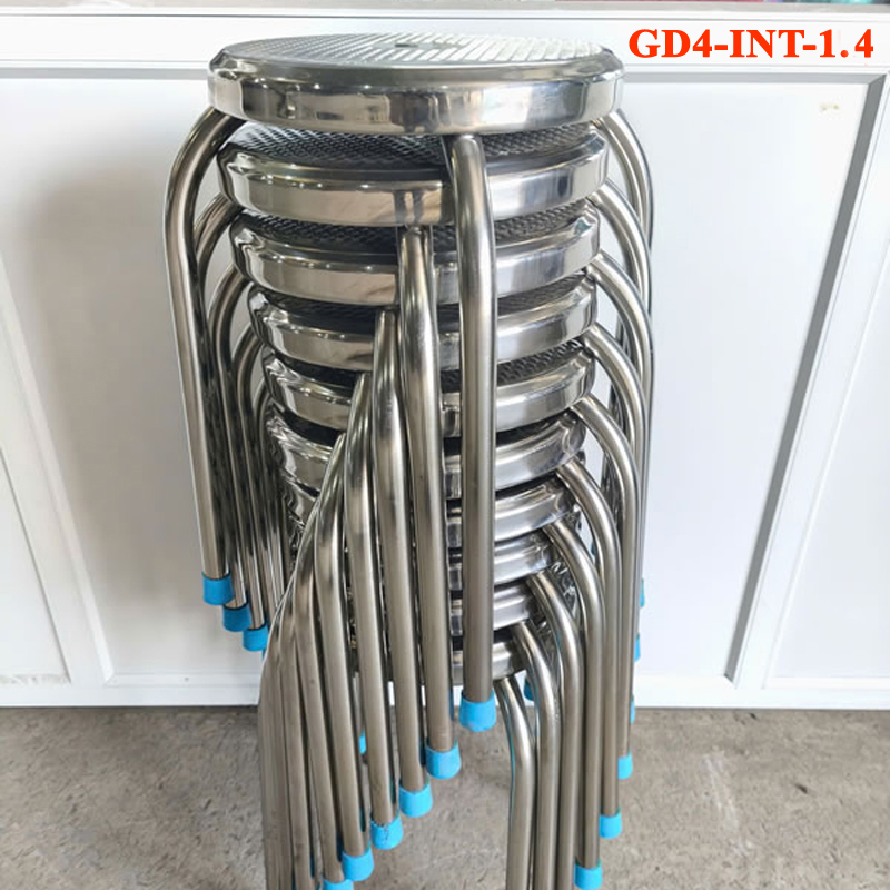 Ghế đôn inox tròn GD4-INT-1.4