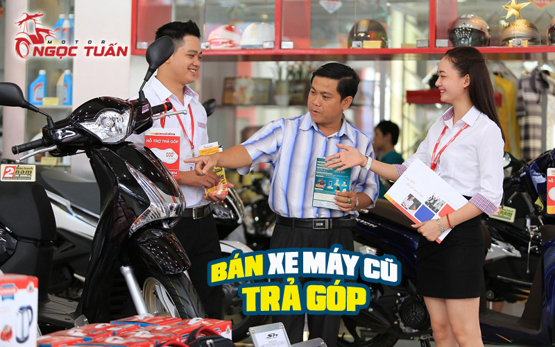 Bán xe máy trả góp tại Hà Nội