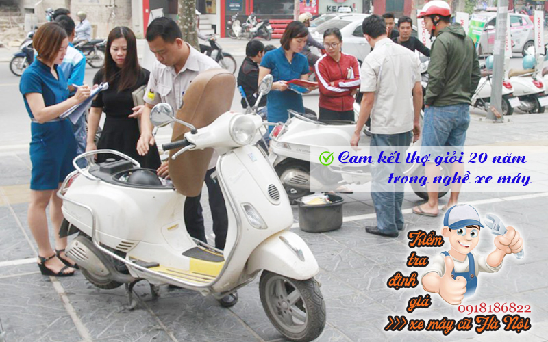 dịch vụ kiểm tra xe máy cũ hà nội