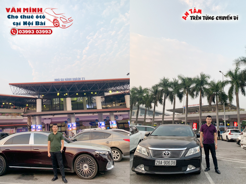 giao nhận xe tại sân bay nội bài