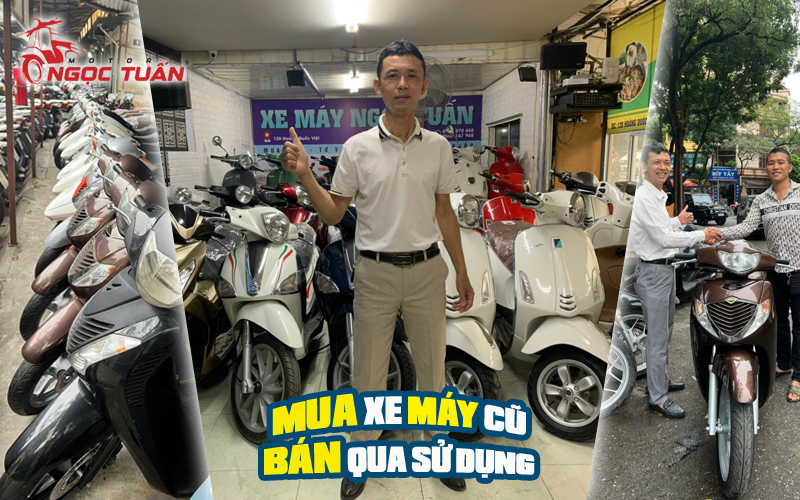 Mua bán xe máy cũ Hà Nội giá tốt nhất