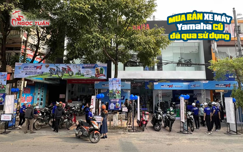 Mua bán xe máy Yamaha cũ tại Hà Nội