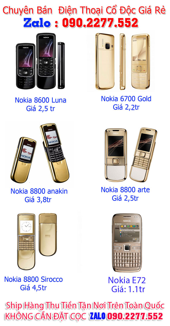 Điện Thoại Nokia 8800 Gold Arte Mới 99% - Di Động Cổ