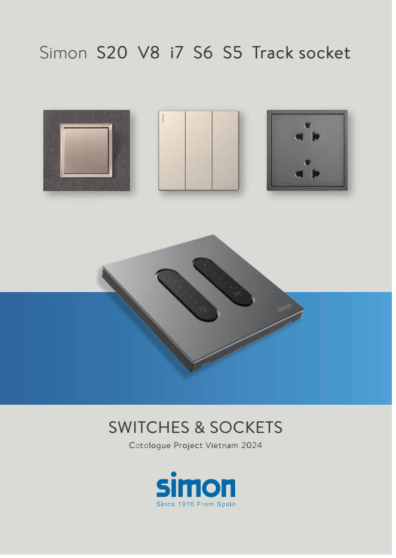 Catalogue Simon 2024 bản mới nhất cập nhật Phân phối Thiết bị điện Simon