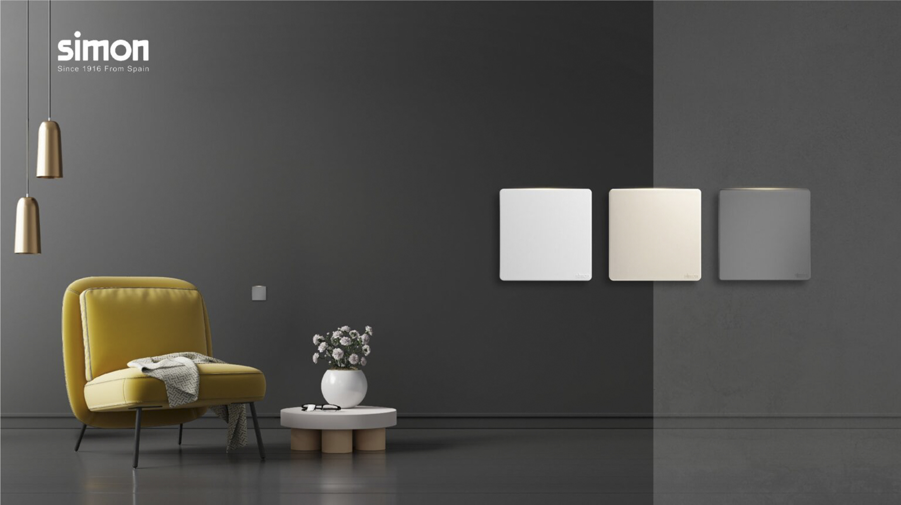 Công tắc ổ cắm Simon K3 - Phân phối Thiết bị điện Simon