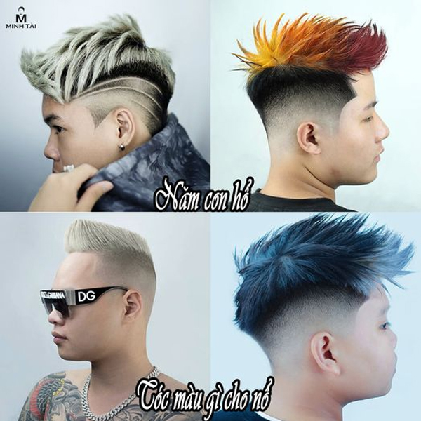 30 màu nhuộm tóc nam dẫn đầu xu hướng hiện nay sành điệu cool ngầu và  thời thượng  BlogAnChoi