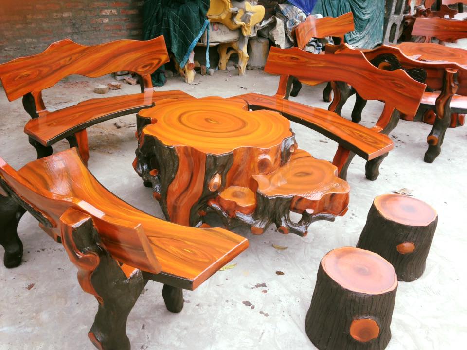 Lý do - Với những lý do như thiết kế đẹp mắt, chất liệu chất lượng và tính tiện dụng, đây là lý do tại sao bạn nên chọn bộ bàn ghế đá giả gỗ ngoài trời của chúng tôi để trang trí cho không gian sống của bạn. Bạn sẽ hoàn toàn hài lòng với sự đa dạng mẫu mã cũng như chất lượng hoàn hảo của sản phẩm.