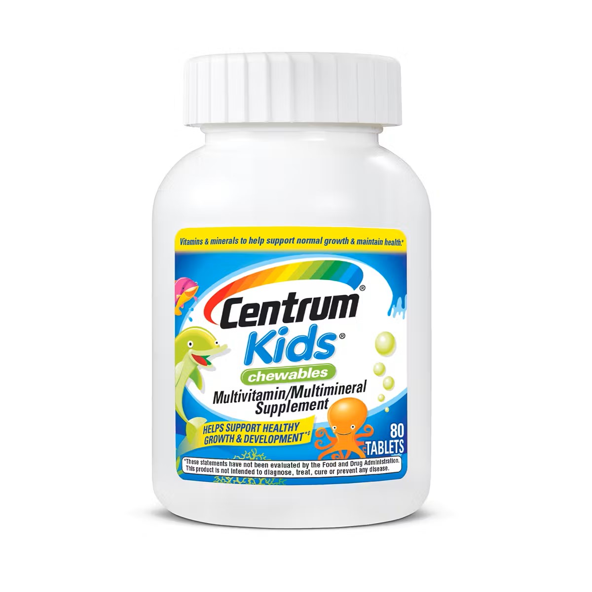 Vitamin tổng hợp dành cho Trẻ em từ 2 tuổi - Centrum Kids Chewables Multivitamin