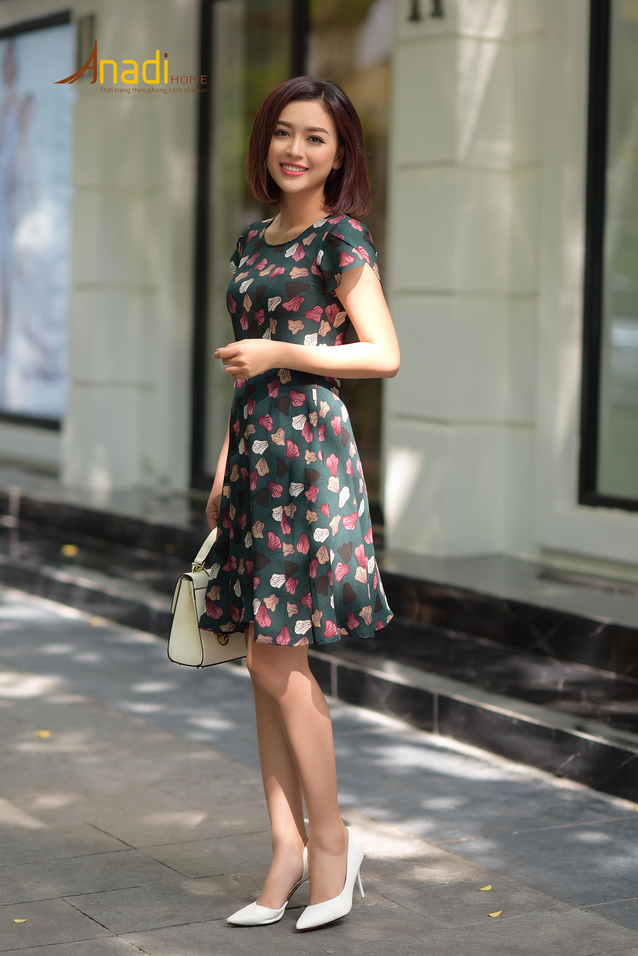 Váy Hoa, Đầm Voan Đẹp Chất Liệu Voan Tơ Hàn Quốc Mềm Mại Mát Không Nhăn -  Thời Trang Thiết Kế Style By MM - Đầm | ThờiTrangNữ.vn