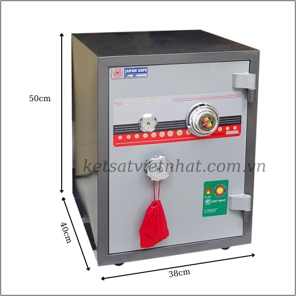 Két sắt Việt Nhật khóa cơ đổi mã bền, an toàn bảo mật chống cháy tốt nhất hiện nay