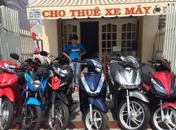 Motorbike rental in Van Don (Quang Ninh province)