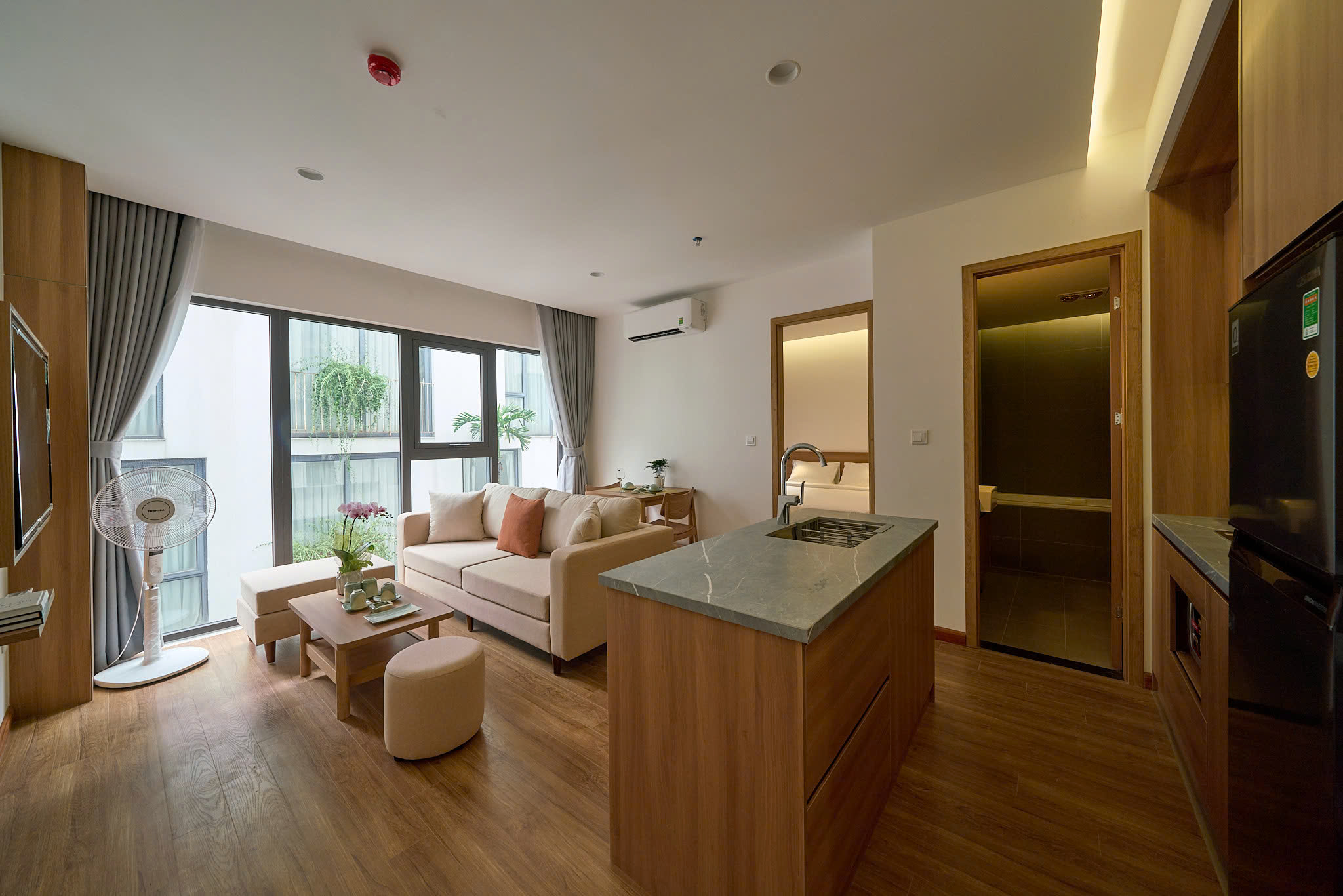 BB Serviced Apartment Kim Ma（新築）