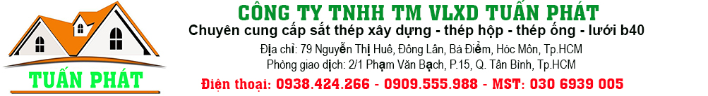 Sắt thép xây dựng Tuấn Phương Dung Sắt thép xây dựng Tuấn Phương Dung