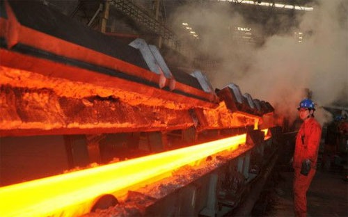 Sản xuất sắt thép