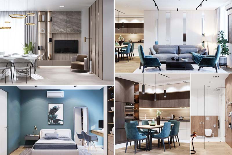 34 mẫu thiết kế nội thất căn hộ chung cư cao cấp đẹp mĩ mãn tại Hà Nội cập  nhật mới nhất 2022