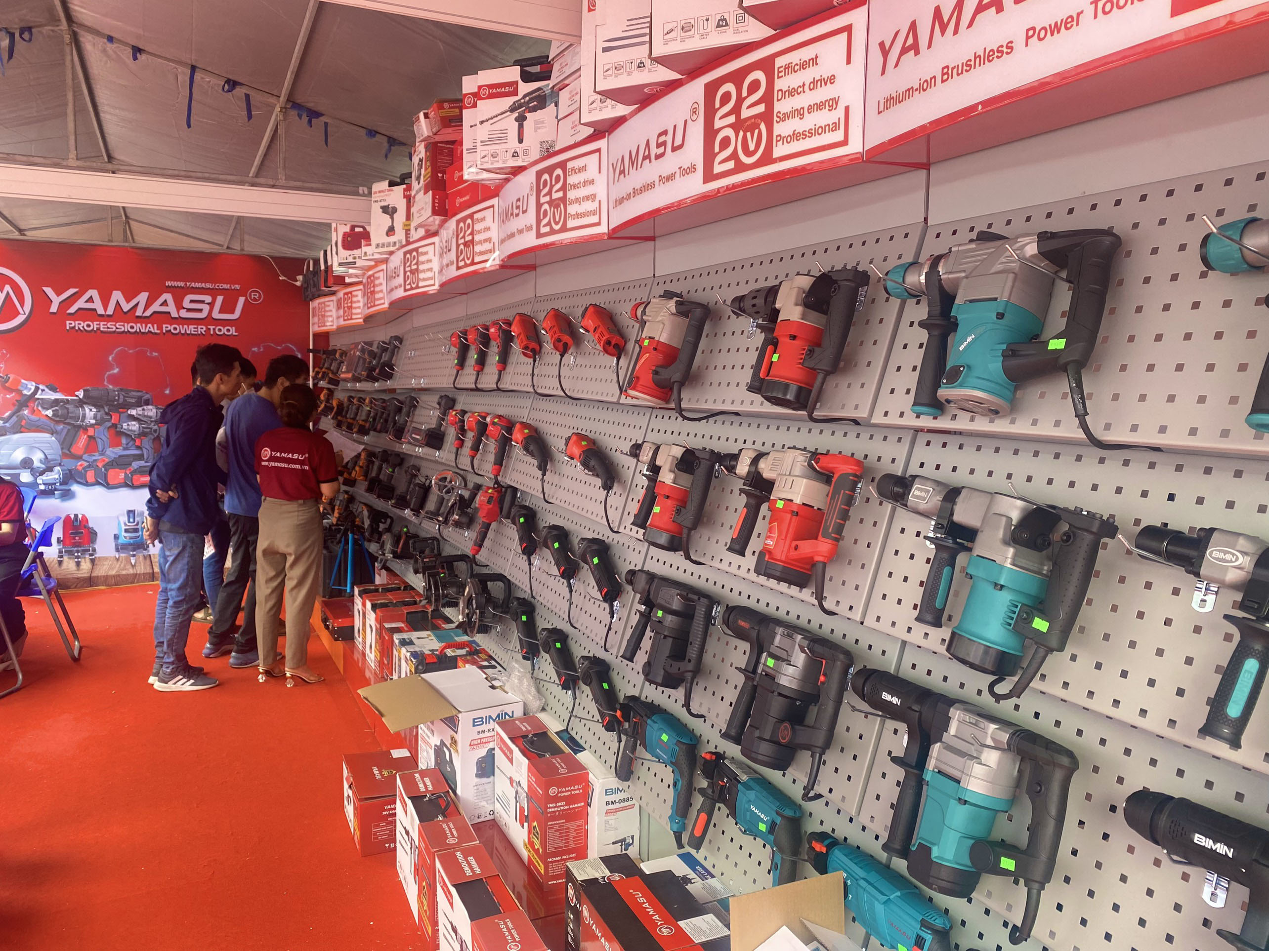 Thương hiệu Điện máy Yamasu tham dự hội chợ Vietbuild 2023